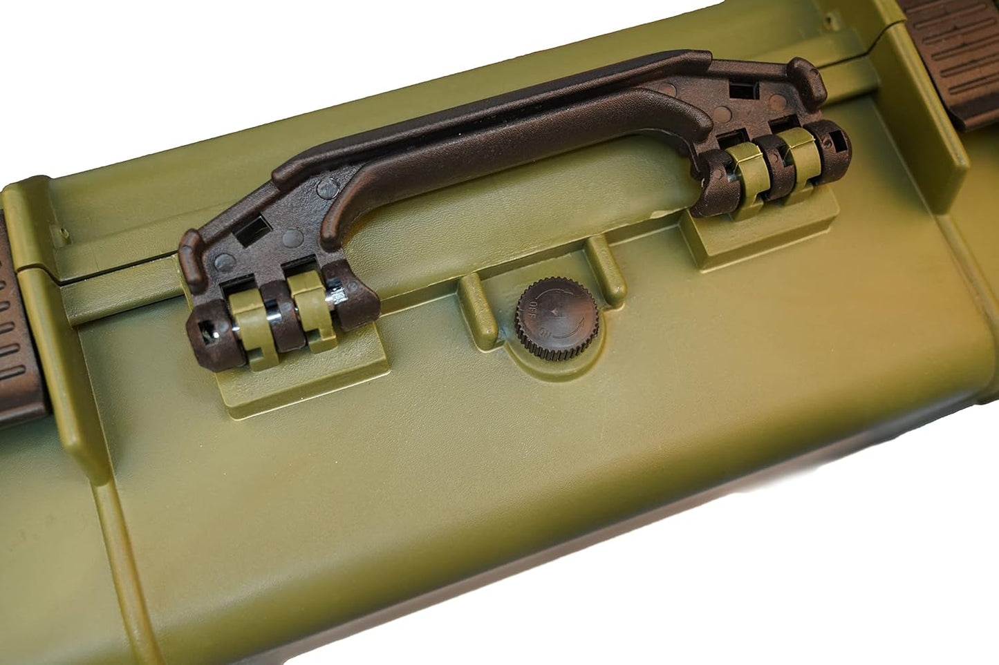 MEIJIA All Weather Portable IP67 Waterproof Protective Case, Hard Camera Case with customizable foam, Perfectly Protection of Camera, Drones,Pistols,Lens,Equipments,18.5 x14.06x6.93inches (Green)