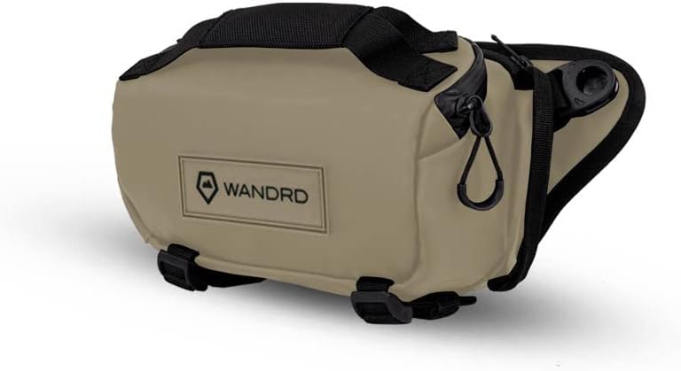 WANDRD ROGUE V1 3L Sling: Compact Camera Sling and Crossbody Bag with Fast Access, 3-Way Carry– Lightweight Everyday Bag Great for Travel, Photography, and Daily Use (Yuma Tan)
