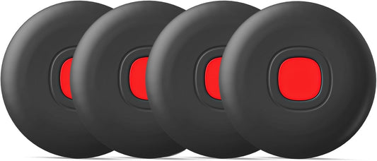 Air Tracker Tags-4Pack,IP68 Waterproof Smart Tag Tracker,Bluetooth Luggage Tracker Works with Apple Find My APP (iOS Only),Key Finder and Item Locator for Luggage,Backpack,Wallet and Pet