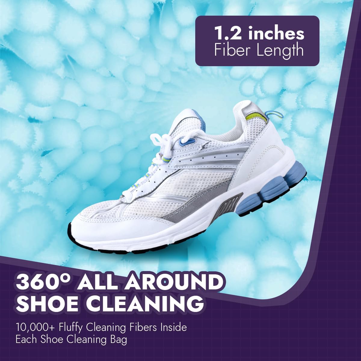 Shoe Cleaning Kit: Shoe Washing Bag (2pcs), Mesh Laundry Bag for Shoe Dryer and Adjustable Shoe Trees (5 pc kit)