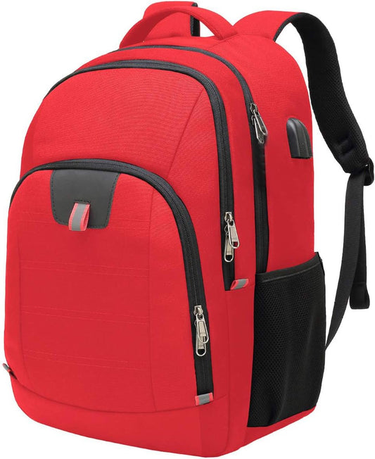 Laptop Backpack for Men, Large Anti-Theft Business Travel Backpack with USB Charging Port, Water Resistant College School Computer Bag for Men/Women for 17 Inch Laptop and Notebook