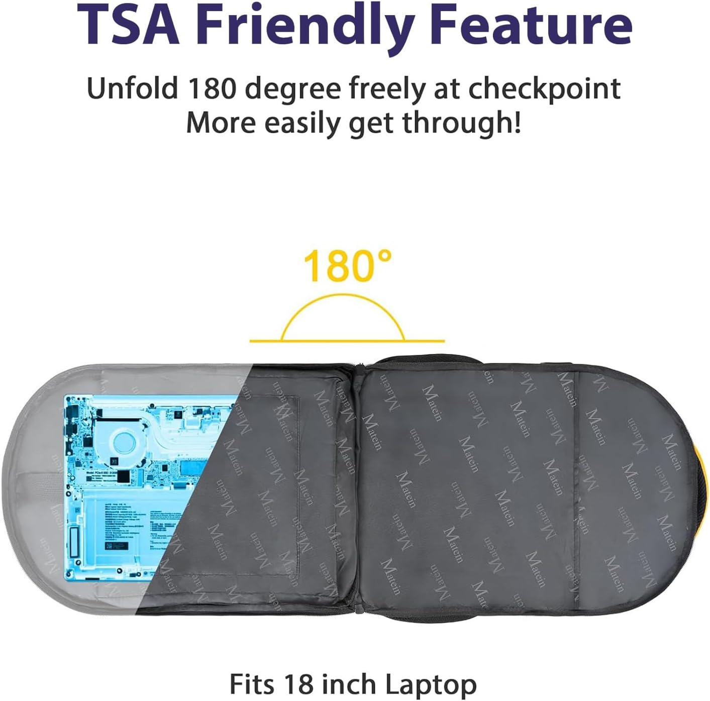 MATEIN 17 Inch Travel Backpack, Water Resistant Commute Work Carryon Bag with USB Charging Port & Luggage Sleeve, Fashion Large College Laptop Daypck, Warm Gifts Backpack for Men Women