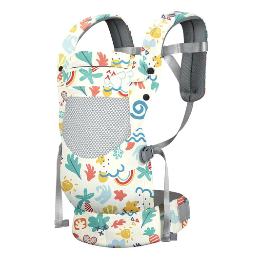 Newborn Baby Front Carrier Backpack, Toddler Baby Body Carrier, 7-66 Lbs Ergonomic Design, Lumbar Support, Lightweight