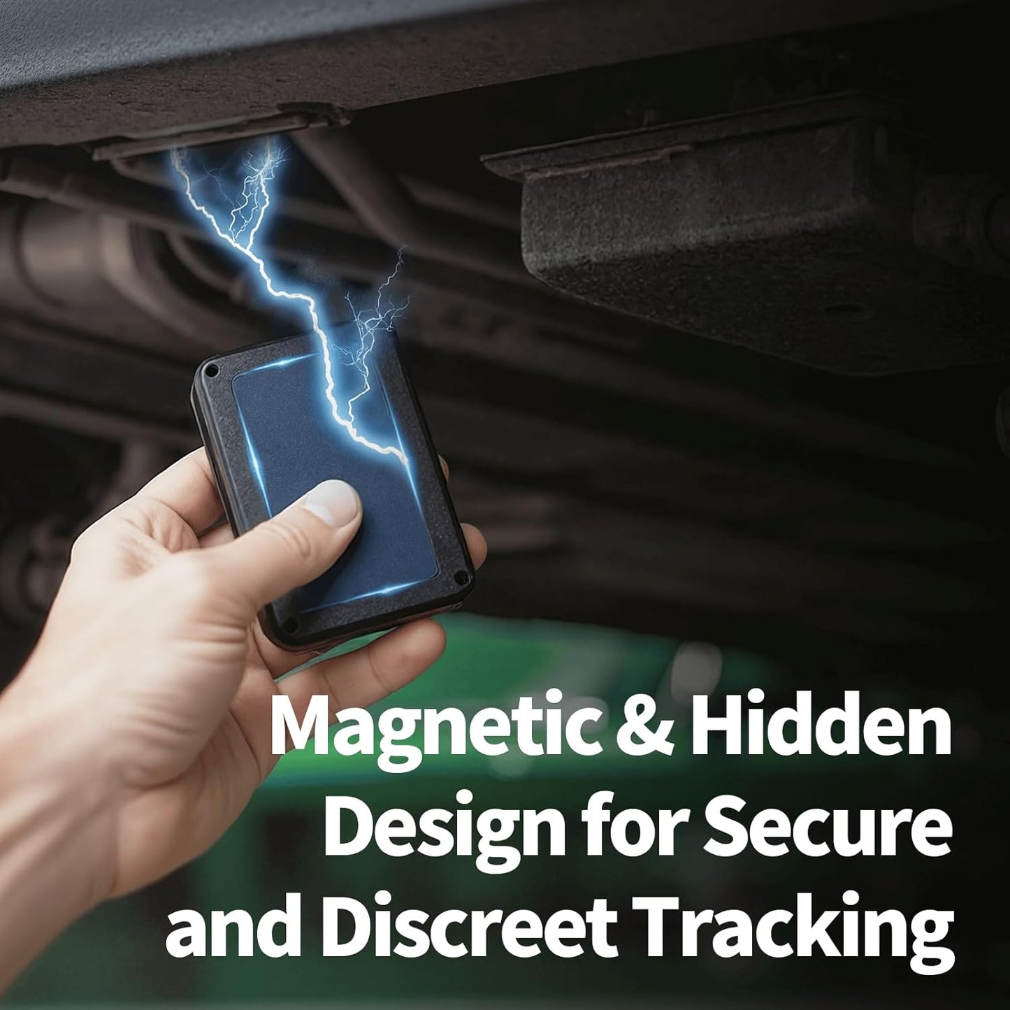 GPS Tracker for Vehicles, No Monthly Fee, No Subscription, 120-Days Long Battery Life, 4G SIM Card and Data Included, Trip History, GeoFence, Driving Alerts, Magnectic