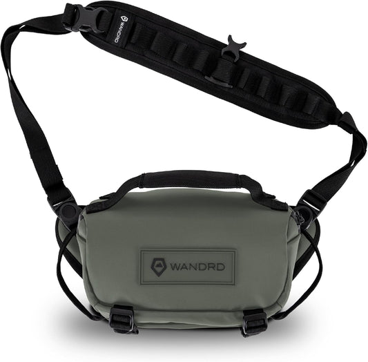 WANDRD ROGUE V1 3L Sling: Compact Camera Sling and Crossbody Bag with Fast Access, 3-Way Carry– Lightweight Everyday Bag Great for Travel, Photography, and Daily Use (Wasatch Green)