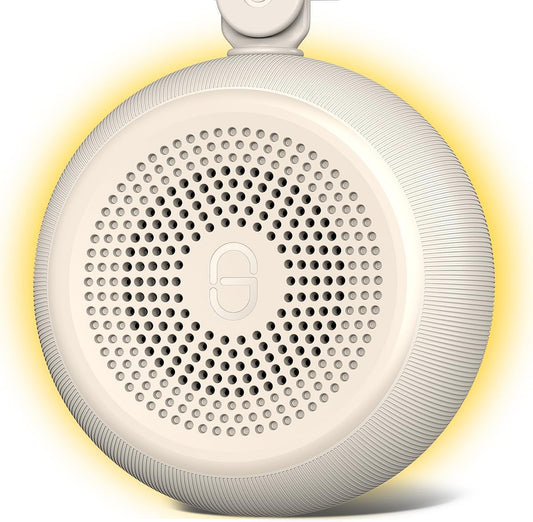 Easysleep White Noise Sound Machine Portable Sleep Machine for Baby Adult with 30 Soothing Sounds 12 Night Light Colors 4 Timer Memory Function Rechargeable Noise Machines for Sleeping, Office