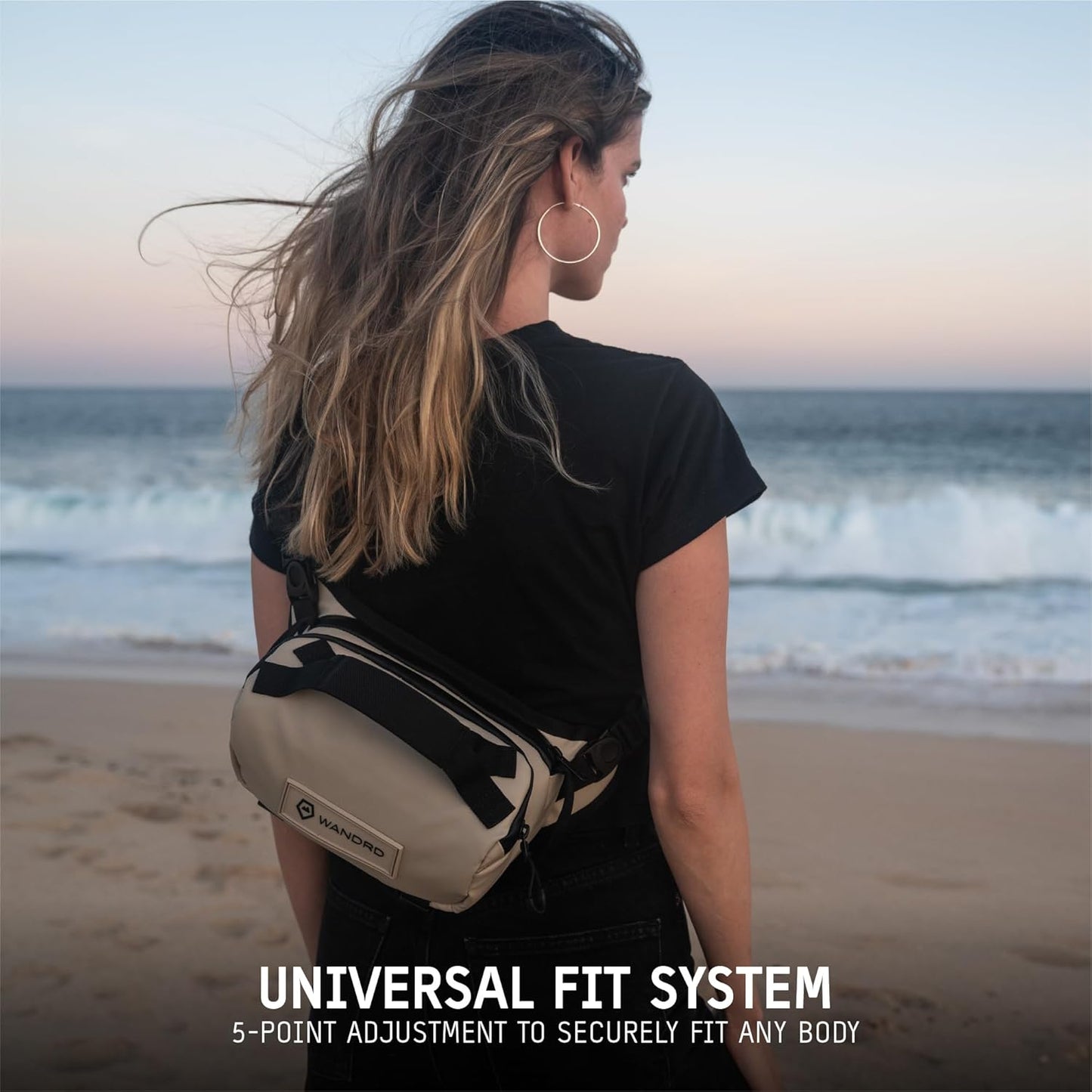 WANDRD ROGUE V1 3L Sling: Compact Camera Sling and Crossbody Bag with Fast Access, 3-Way Carry– Lightweight Everyday Bag Great for Travel, Photography, and Daily Use (Yuma Tan)