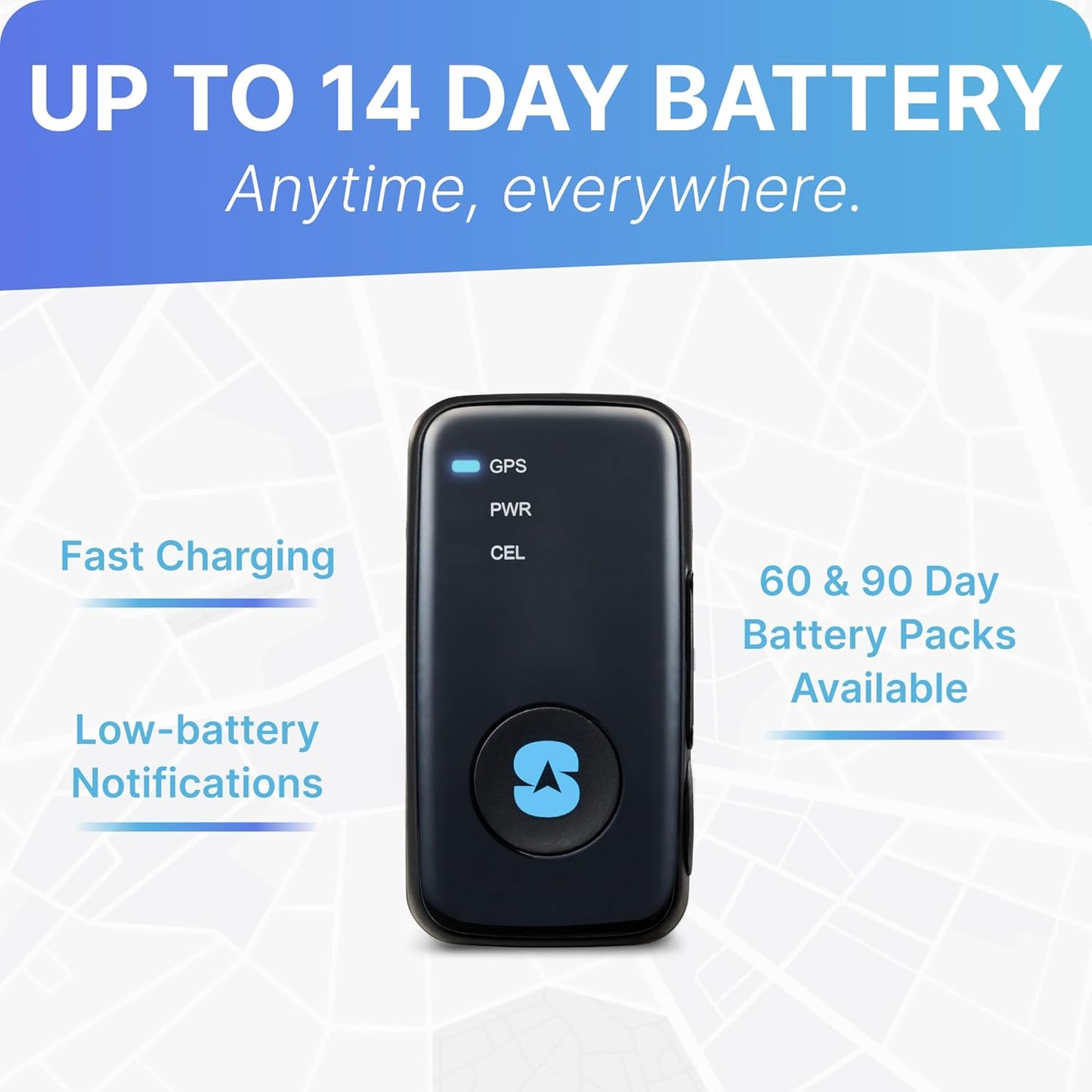 Spy Tec Atlas GPS Tracker for Vehicles & Kids | Up to 14-Day Battery Life | Geofencing, Portable Real Time Mini GPS Car Tracker w/Lifetime Support | Subscription Required