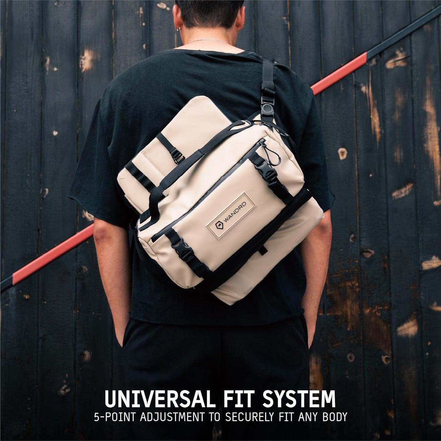 WANDRD ROGUE V1 9L Sling: Compact Camera Sling and Crossbody Bag with Fast Access, 3-Way Carry– Lightweight Everyday Bag Great for Travel, Photography, and Daily Use (Yuma Tan)