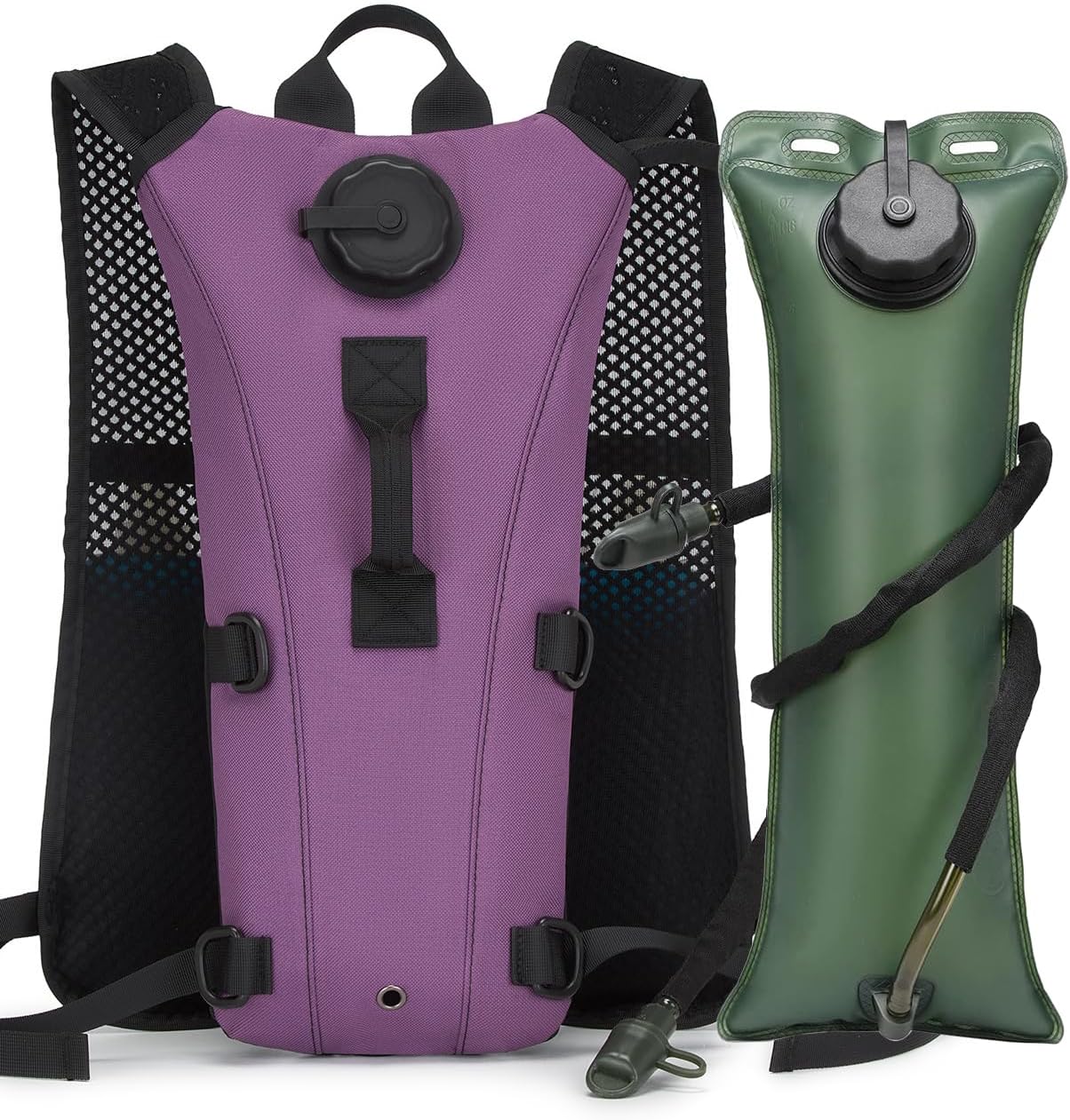 ATBP Running Hydration Vest Pack Tactical 3L Water Bladder Backpack Bag for Cycling Marathon Hiking Daypack Men & Women