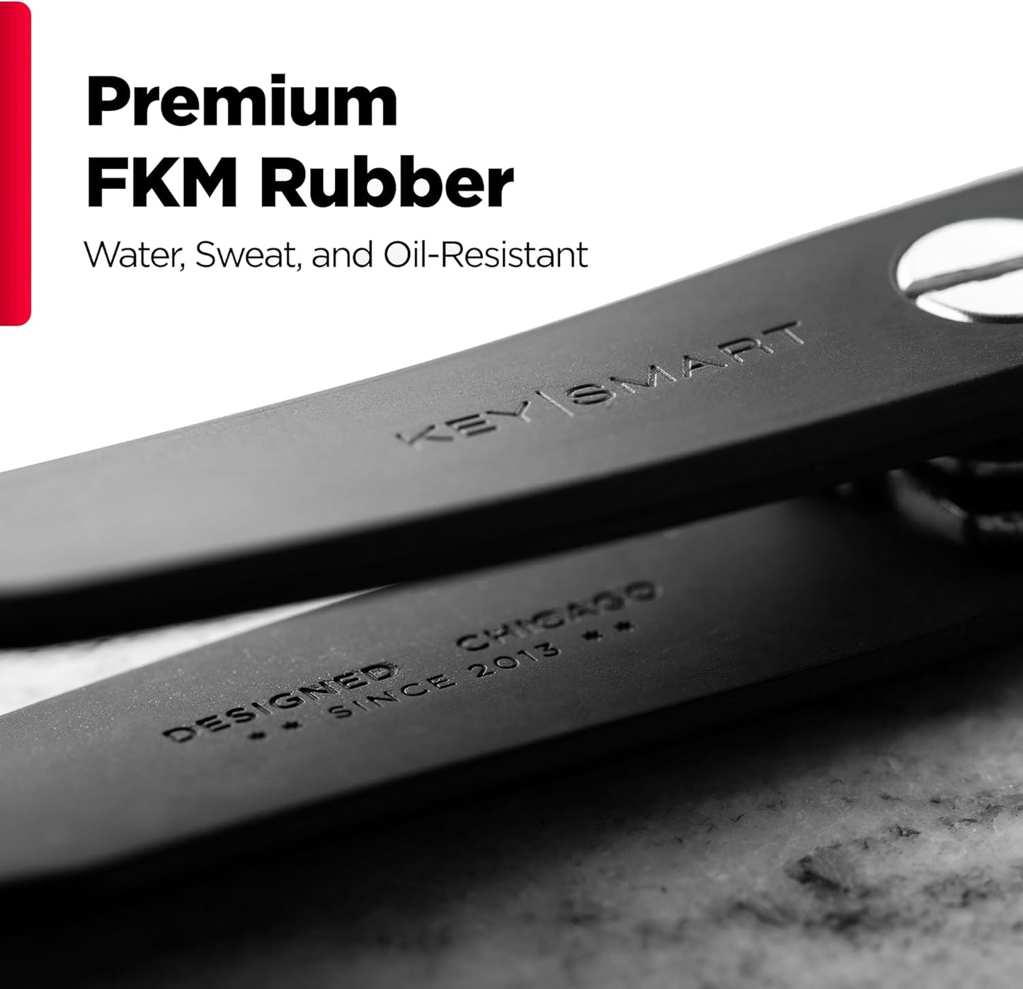 KeySmart Keychain Key Holder - Compact Key Organizer for Key Chain, EDC Key Chains, Key Ring Keychains