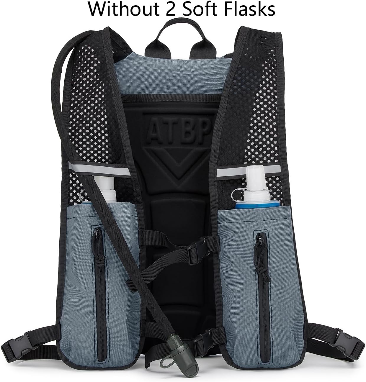 ATBP Running Hydration Vest Pack Tactical 3L Water Bladder Backpack Bag for Cycling Marathon Hiking Daypack Men & Women