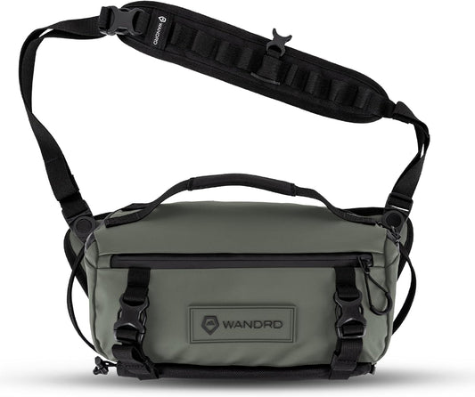 WANDRD ROGUE V1 6L Sling: Compact Camera Sling and Crossbody Bag with Fast Access, 3-Way Carry– Lightweight Everyday Bag Great for Travel, Photography, and Daily Use (Wasatch Green)