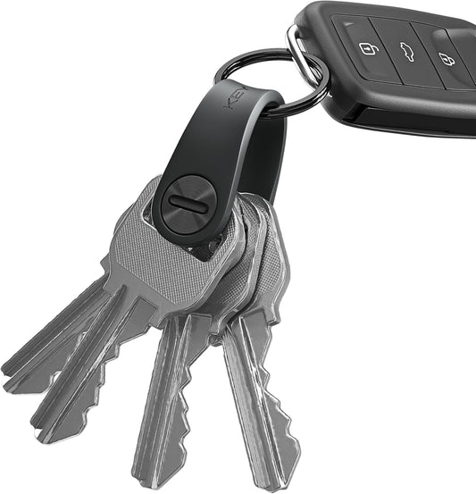 KeySmart Keychain Key Holder - Compact Key Organizer for Key Chain, EDC Key Chains, Key Ring Keychains
