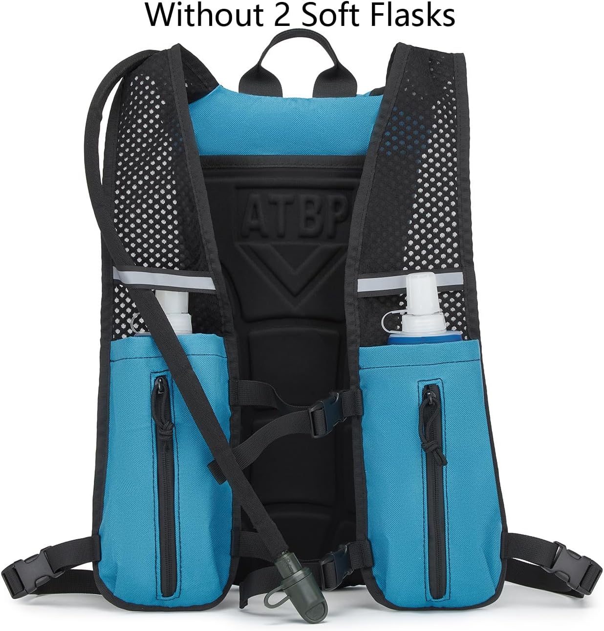 ATBP Running Hydration Vest Pack Tactical 3L Water Bladder Backpack Bag for Cycling Marathon Hiking Daypack Men & Women