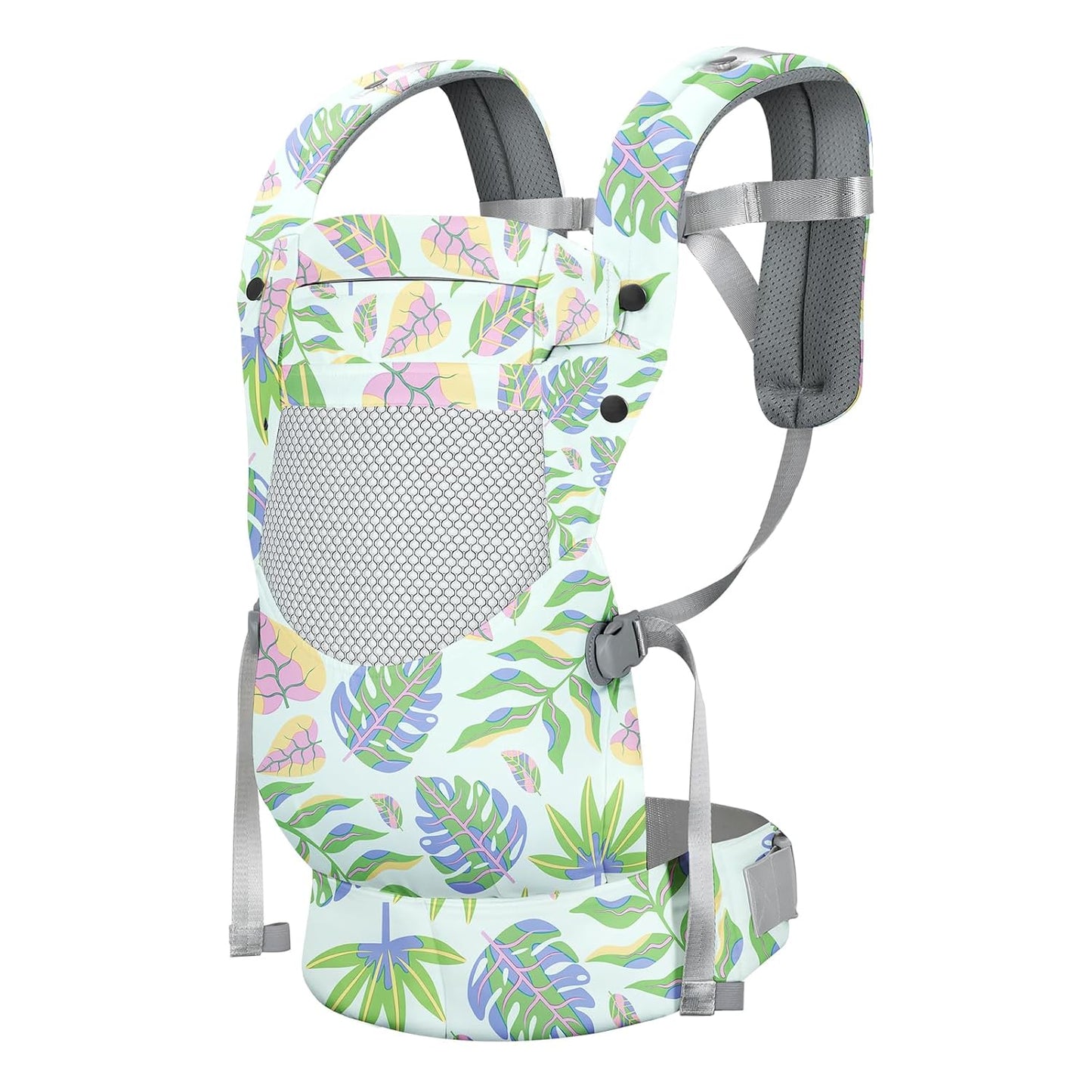 Newborn Baby Front Carrier Backpack, Toddler Baby Body Carrier, 7-66 Lbs Ergonomic Design, Lumbar Support, Lightweight