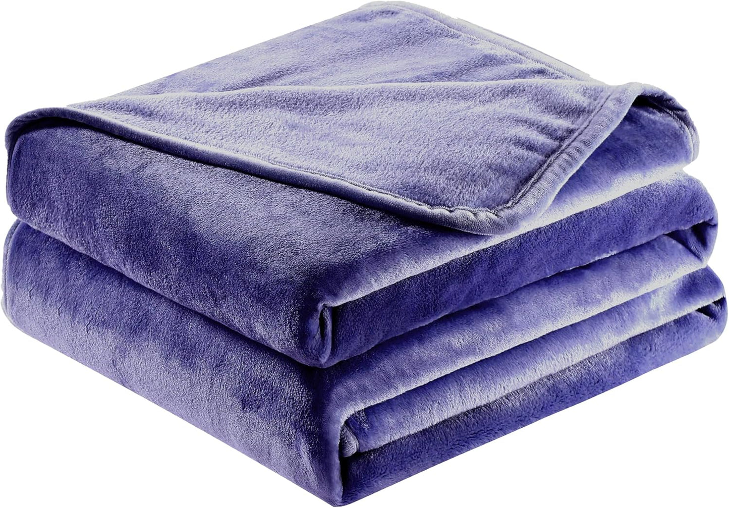 Surii Home Luxury Microfiber Flannel Blanket, Super Soft, Warm, Cozy, Fluffy, and Breathable, Perfect Throws for Bed, Couch, Sofa, for All Season Use. 350GSM Twin Size 60x80 Inches (Navy Blue)