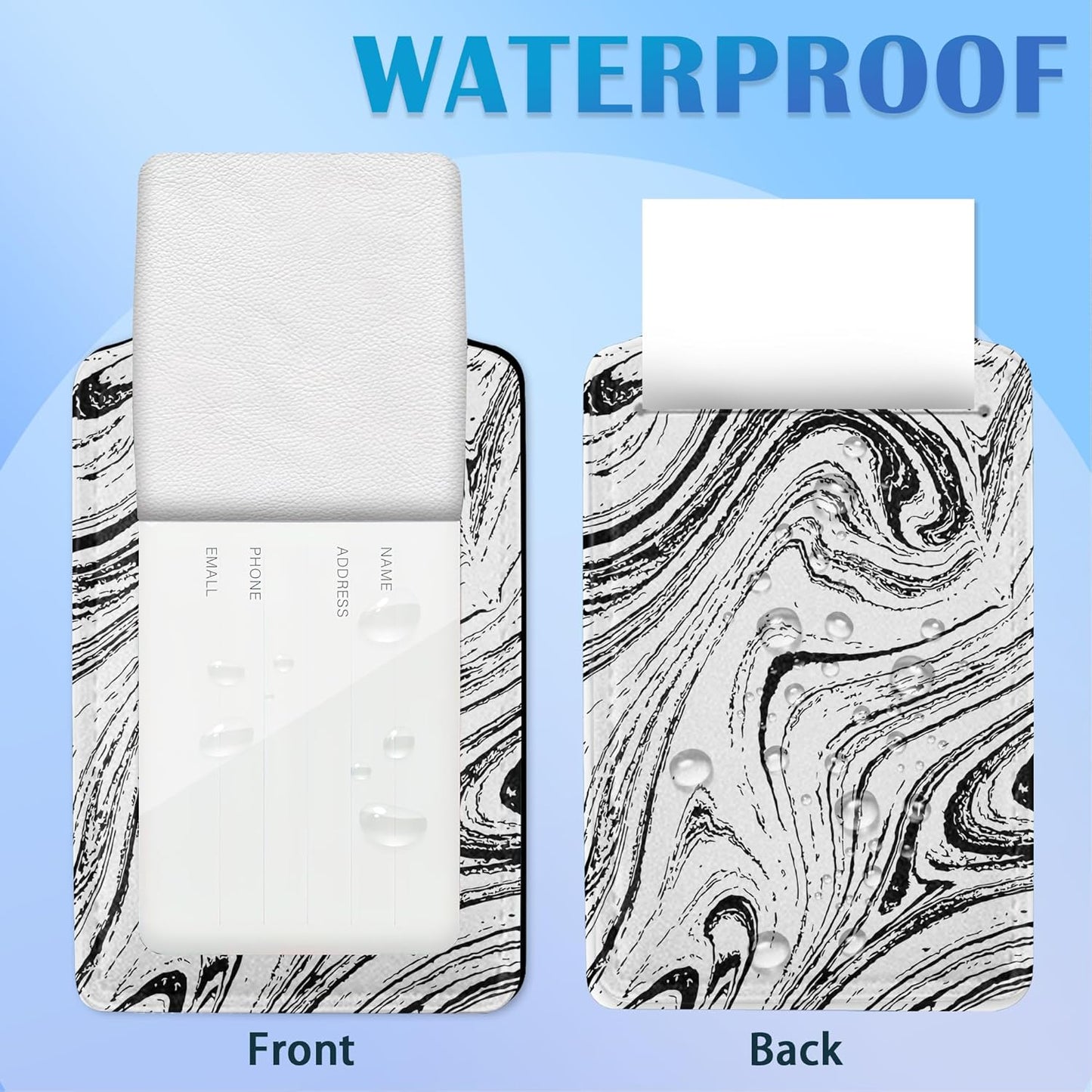 Set of 2 Topographic, Gold Contour Map Luggage Tags for Suitcases, Leather Suitcase Tag Name Identifiers Labels for Travel Bag Baggage Backpack