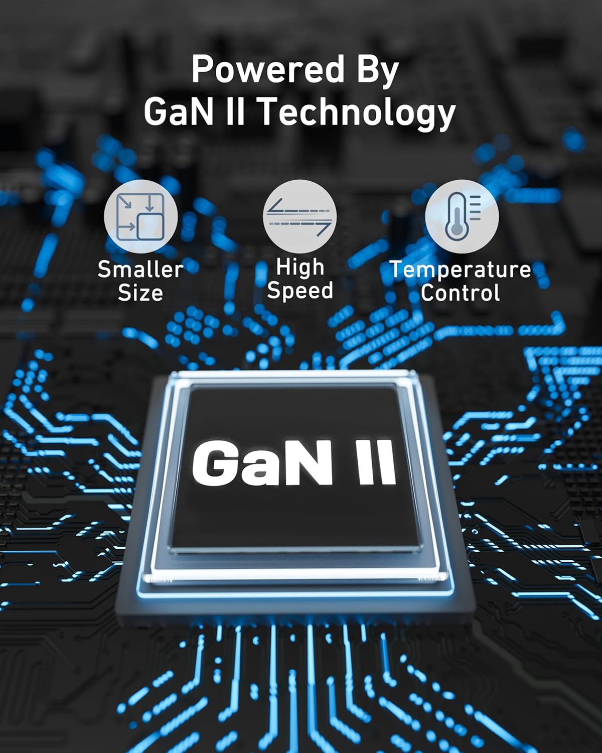 Nekmit 100W Flat USB C Charger Block, 3-Port GaN Fast Wall Charger, USB C Wall Plug for MacBook Pro/Air, iPad, iPhone, Galaxy and More (White, 100W)