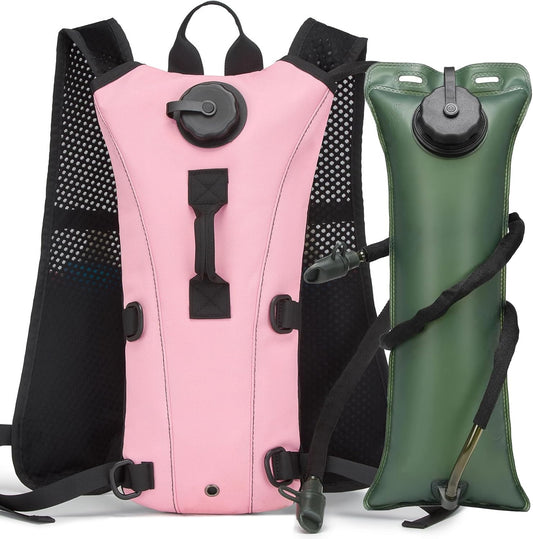 ATBP Running Hydration Vest Pack Tactical 3L Water Bladder Backpack Bag for Cycling Marathon Hiking Daypack Men & Women