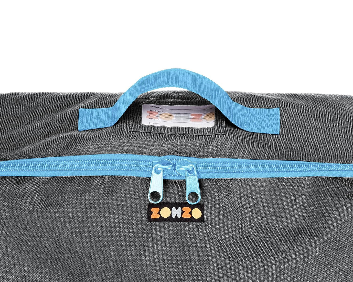 Car Seat Travel Bag — Adjustable, Padded Backpack for Car Seats — Car Seat Travel Tote (Gray with Black Trim)